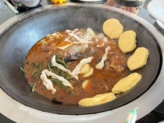 -北京龙庆四季香农家饭庄·灶台鱼·碳烤虹鳟鱼(龙庆峡店)