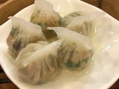 鲜虾蒜香菠菜饺-点都德(盘福楼店)