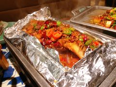 锡纸黄花鱼-绿茶餐厅(布吉万象汇店)