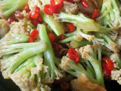铁板有机花菜-李师傅脆肚(华强北店)