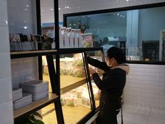 面包甜点陈列柜-爸爸糖吐司面包(南京奥体店)