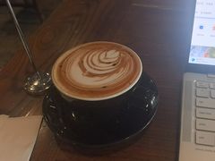 海盐焦糖拿铁-藏书馆咖啡LibraryCoffee·Bistro(牡丹园店)