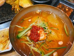 冷面-韩阳王石板烤肉