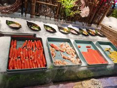 自助取餐区-介里海鲜自助(万达广场太原街店)