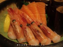 甜虾刺身-六本目日式料理(珊瑚沙家园店)