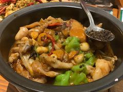 黑松露牛肝菌焖牛蛙-云海肴·汽锅鸡·云南菜(苏州中心店)