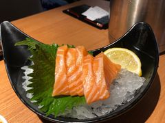 厚切深海三文鱼刺身-万岁寿司(天河领展店)