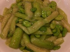 蚕豆炒丝瓜-楚畹园