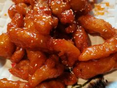 糖醋里脊-华盛园卷子王农家菜水库鱼