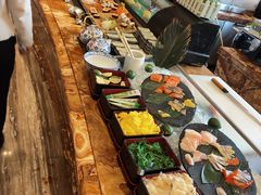 自助取餐区-万达瑞华酒店美食汇自助餐厅(楚河汉街店)