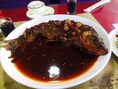 水库鱼-北京龙庆四季香农家饭庄·灶台鱼·碳烤虹鳟鱼(龙庆峡店)