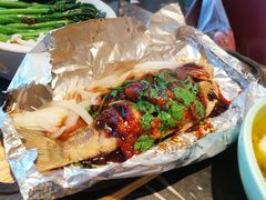酱烤活鲈鱼-新白鹿餐厅(虹桥南丰城店)