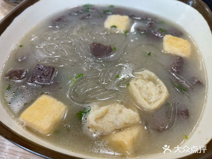 老上海里弄味道(知春路店)鸭血粉丝汤图片