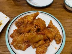 -东来菜馆•手抓海鲜家常菜•海鲜锅贴(鸽子窝店)