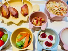 苹果烤鸡翅儿童餐-西贝(新业坊店)