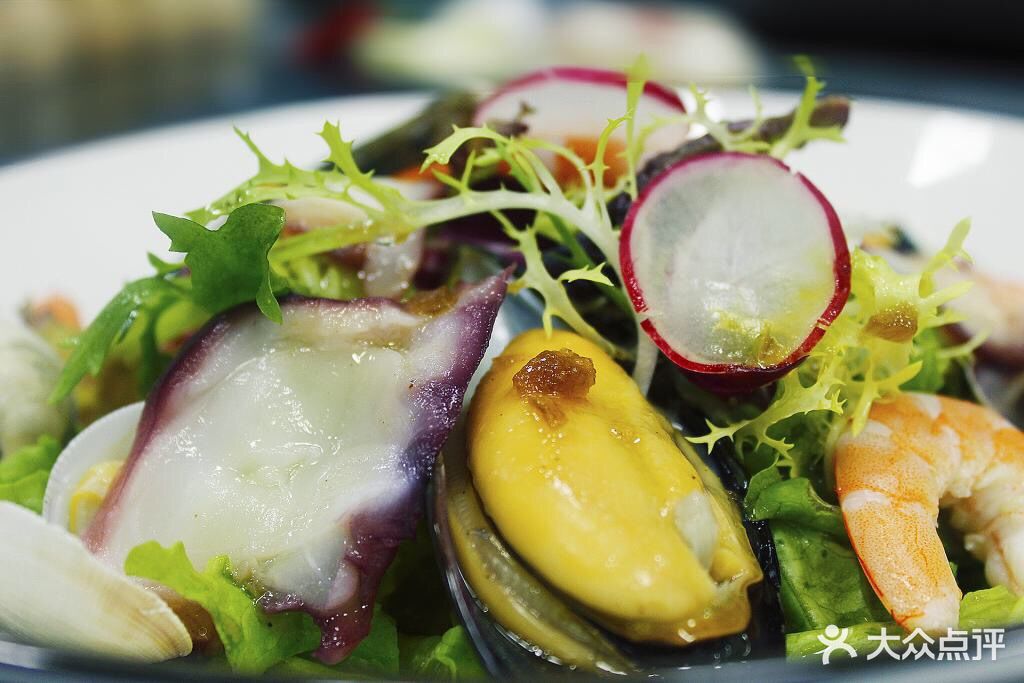 克洛西餐酒吧地中海海鲜沙拉图片 - 第1212张