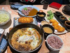 洋葱蛋猪里脊套餐-堂本家洋食别馆·炸猪排(中心城店)