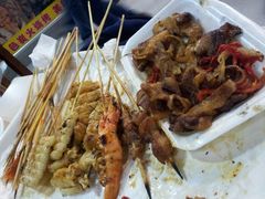 烤基尾虾-云晓光头烧烤吧(新大陆广场店)