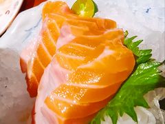 三文鱼刺身-有喜屋·烧鸟·居酒屋(三钢里店)