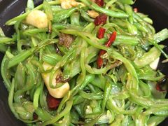 砂煲四季豆-李师傅脆肚(梅林店)
