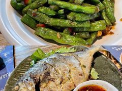 三巴酱炒豆角-喜越泰莱·泰越料理(海逸新天地店)