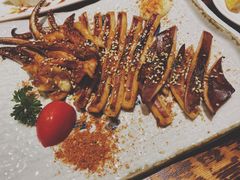 现烤整只大鱿鱼-小川洋风料理(街道口店)