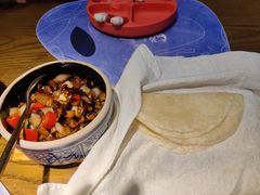 黑三剁配薄饼-雀舞云南菜(乐客城店)