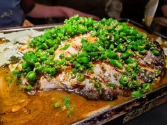 鲜青椒烤鱼-探鱼·鲜青椒爽麻烤鱼(银泰城店)