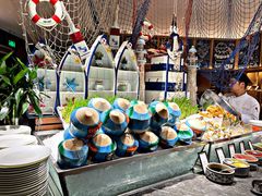 自助取餐区-西安高新希尔顿酒店·咖啡露台西餐厅
