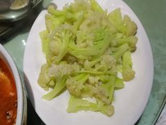 清炒有机菜花-文记沸腾鱼(永安路总店)
