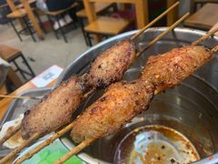 招牌秘烤鸡翅-炒豆合作社(东四总店)