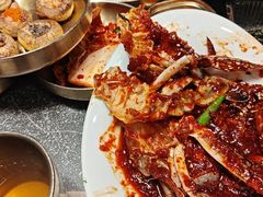 -草家酱蟹炭火烤肉店(珲春南路一店)