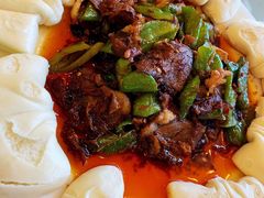 回锅牛肉荷叶饼-粤香村(清真川菜店)