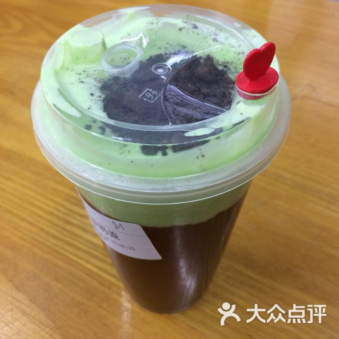 贡茶(万象城步行街店)抹茶奶盖图片 - 第3张