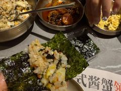 -草家酱蟹炭火烤肉店(珲春南路一店)