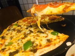 韩式烤牛肉披萨-机器人火炉披萨(爱琴海店)