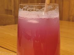 蝶豆花可尔必思苏打-Café & Meal MUJI(北京坊店)