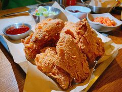 韩式炸鸡-包装马车·韩国料理·포장마차