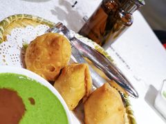 蔬菜咖喱角VegSamosa-恒河传奇印度餐厅GANGES