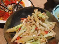 干锅有机花菜-新白鹿餐厅(城西银泰城店)