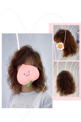 这是发型师帮忙打理的效果-E-salon伊上造型