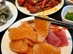 -川骄海鲜自助(王府井奥莱UP TOWN店原世界之花店)