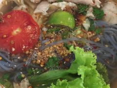 -蝶豆花蓝面条