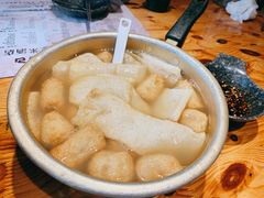 鱼饼汤-恩你小木屋米酒店(莱山店)