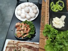 口蘑-梅梅家的烤肉店(槐北路店)