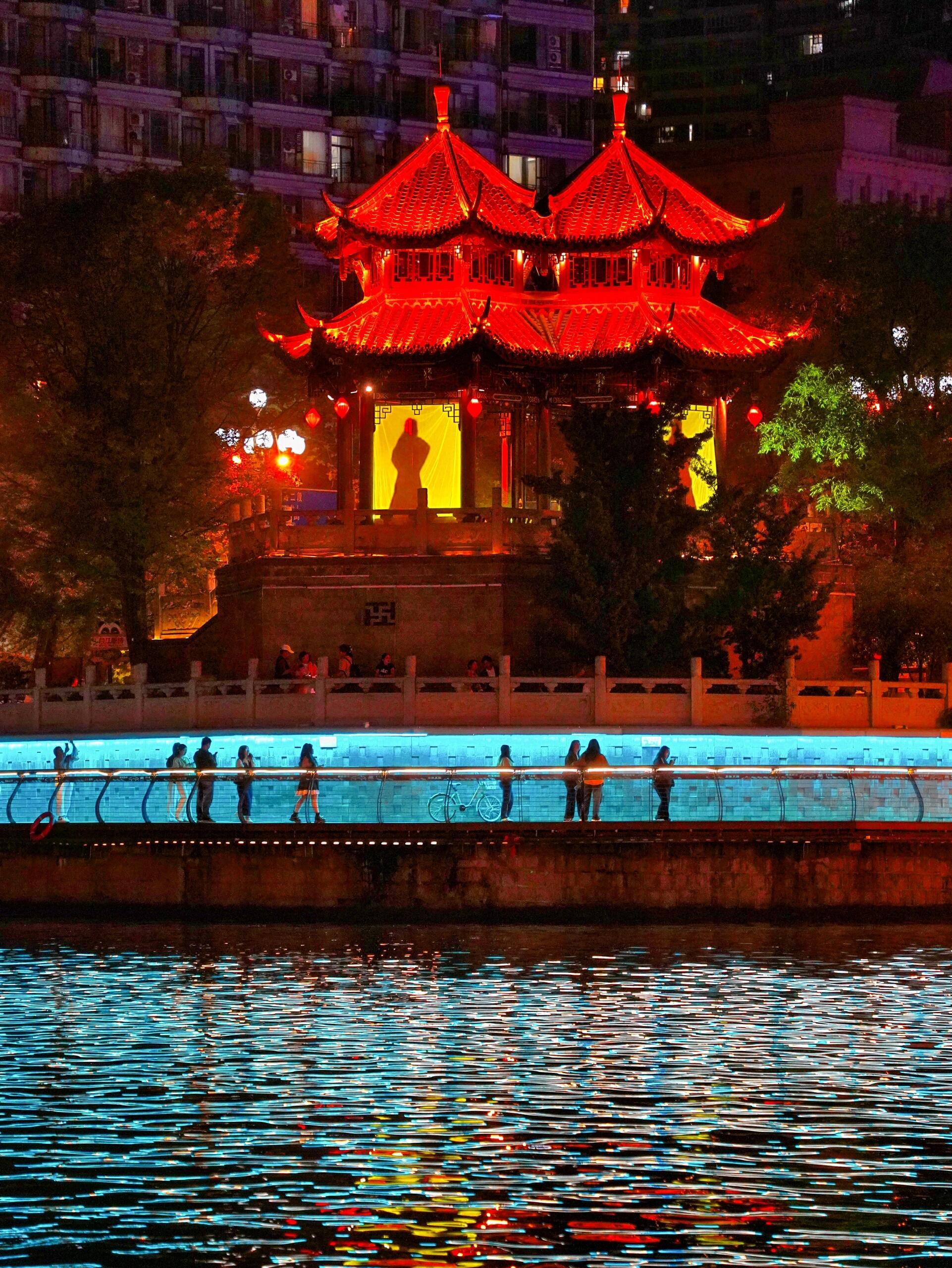 成都封神的夜景‼️值得一去!