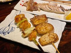 鸟鹏家鸡腿肉加葱-鸟鹏烧鸟居酒屋(熙龙湾店)