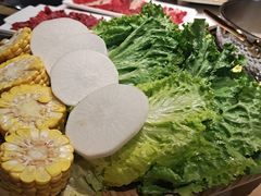 素菜拼盘-犇鼎牛潮汕牛肉火锅(新辰里学清路店)