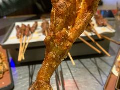 果酱烤带皮鸭掌-威记烧嘢·南宁烧烤·超级生牛(绿地店)