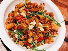 尖椒小炒鹅肠-味上湘菜馆(河马店)